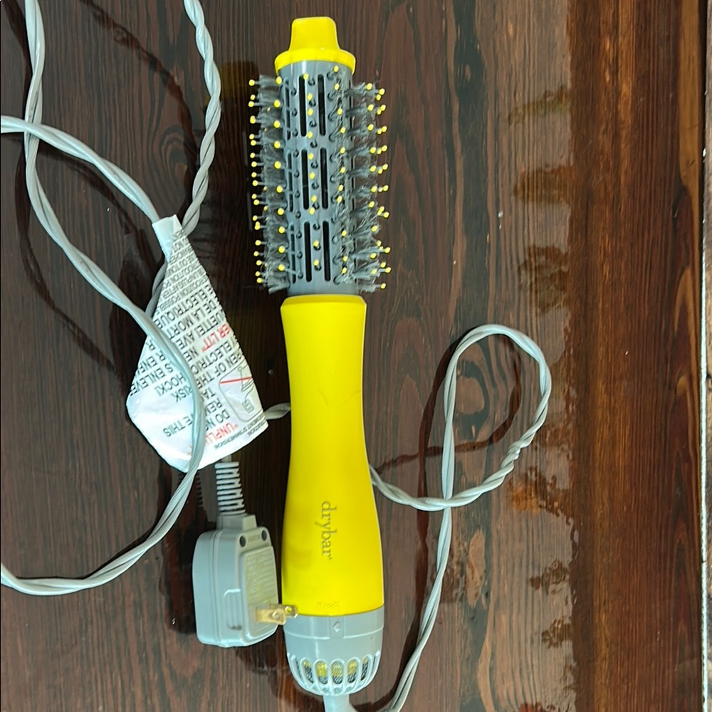 Drybar Yellow and Gray Phone Holder